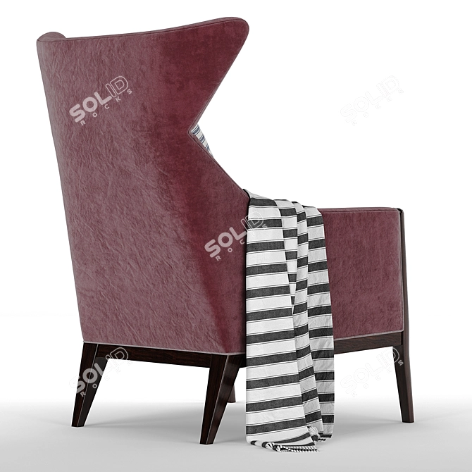 Elegant Caracole Chair - Boundless Comfort 3D model image 3