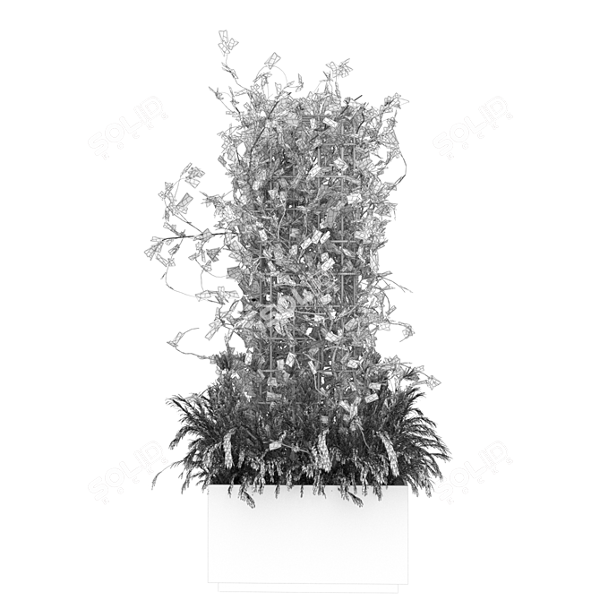 Leafy Delights: Plant Collection 17 3D model image 4