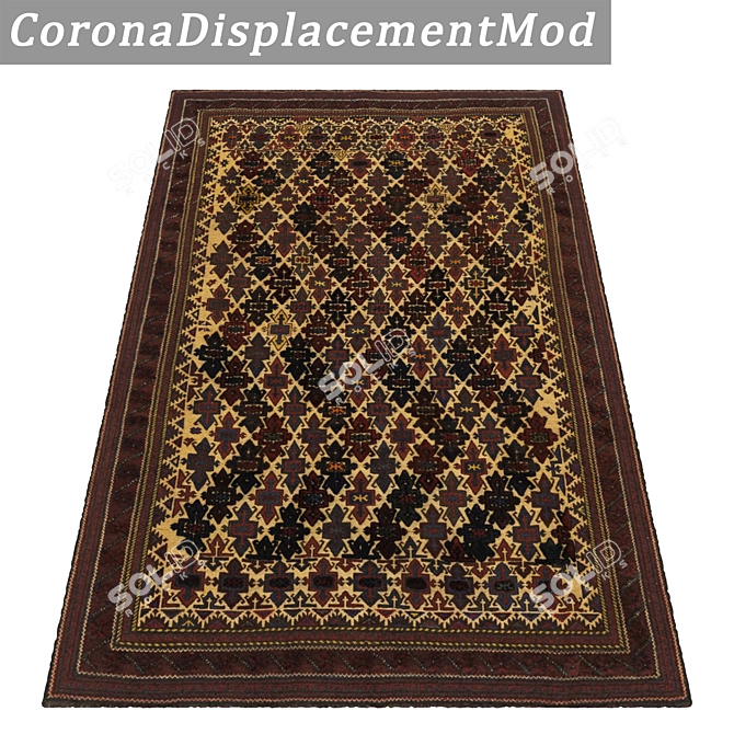 Title: 1954 Carpets - Premium Textures Set 3D model image 4