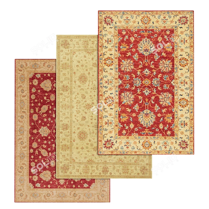 Luxury Carpets Collection 3D model image 1