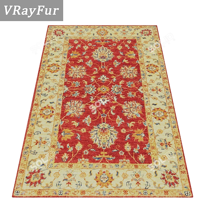 Luxury Carpets Collection 3D model image 2