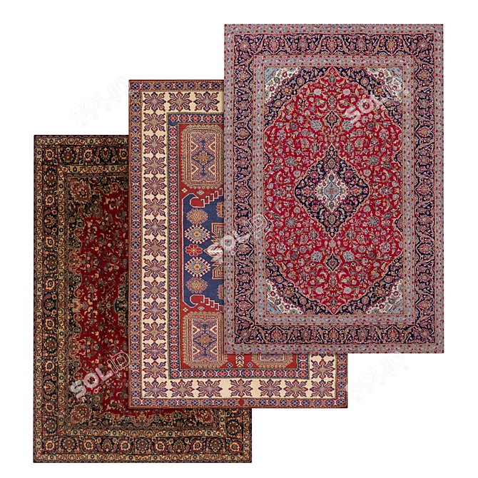 1956 Carpets Set 3D model image 1