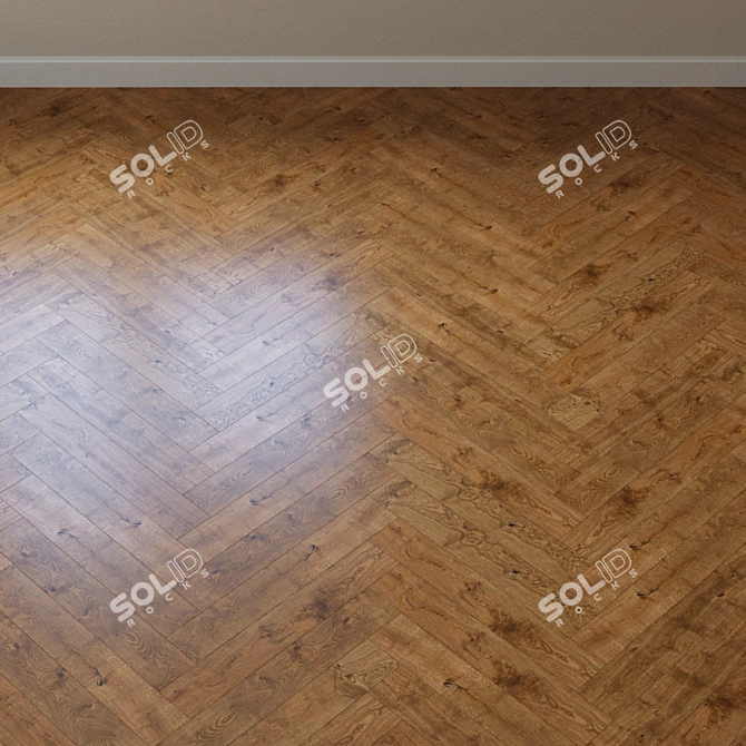 Barlinek Senses Still Oak Parquet 3D model image 4