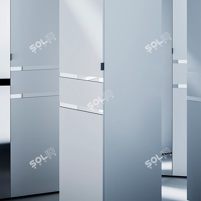 Snow White Wardrobes | 2, 3, 4-Door Options 3D model image 3