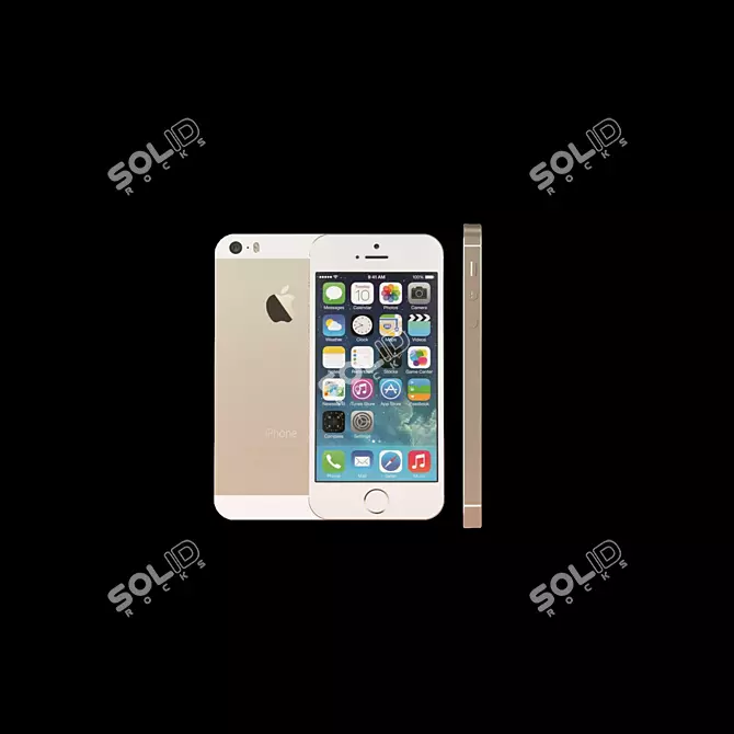 Polyphone iPhone 5s AR Game Model 3D model image 1