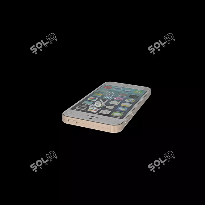 Polyphone iPhone 5s AR Game Model 3D model image 4