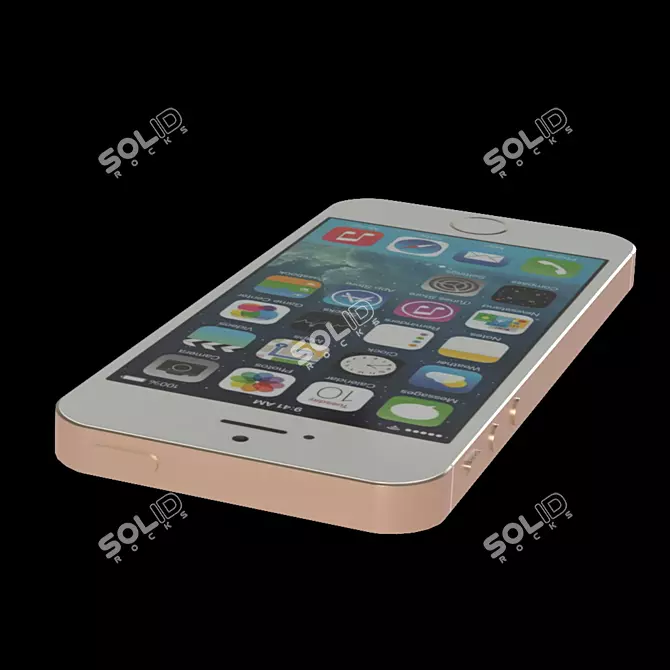 Polyphone iPhone 5s AR Game Model 3D model image 7