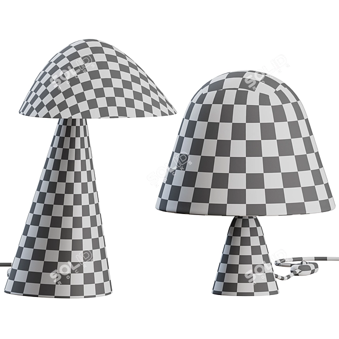 Modern Table Lamps Set by Fredericia 3D model image 2