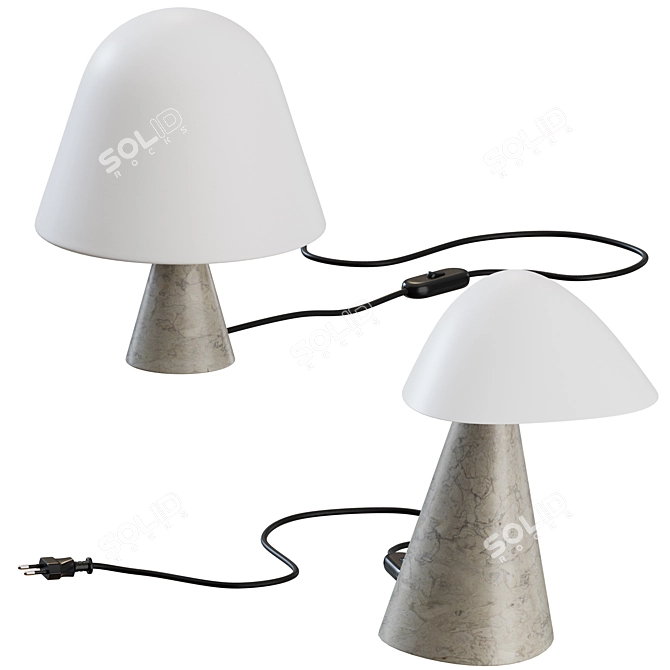 Modern Table Lamps Set by Fredericia 3D model image 4