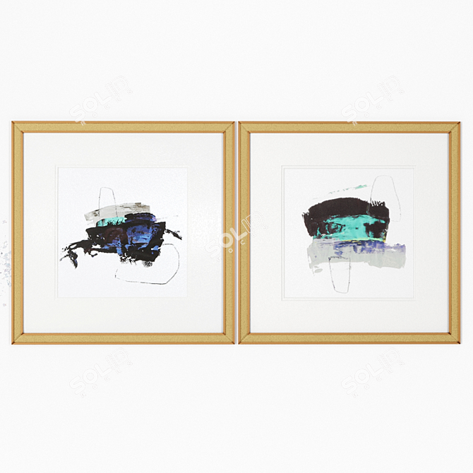 Synergy Art Frames - Modern Minimal Decor 3D model image 5