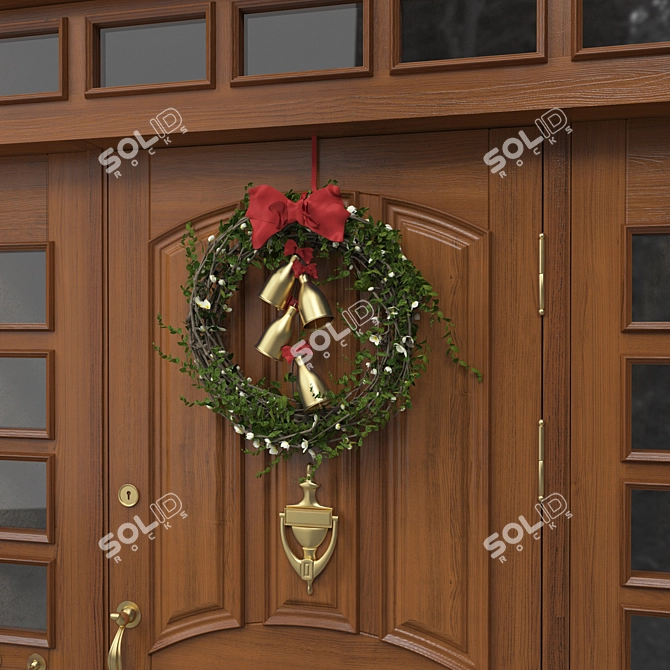 Classic 3D Max Door - 2000mm H-2600mm 3D model image 3