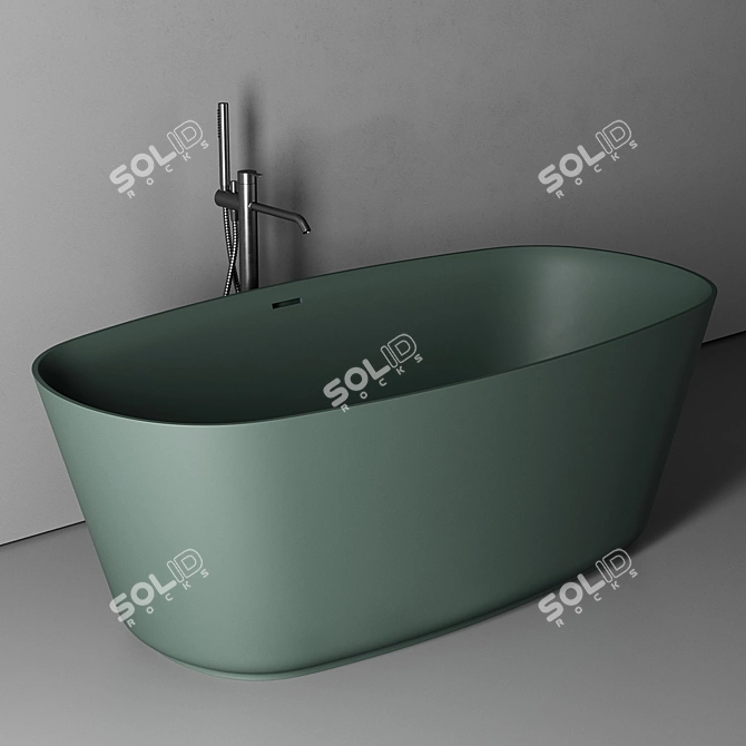  Inbani Vesta Freestanding Bathtub 3D model image 3