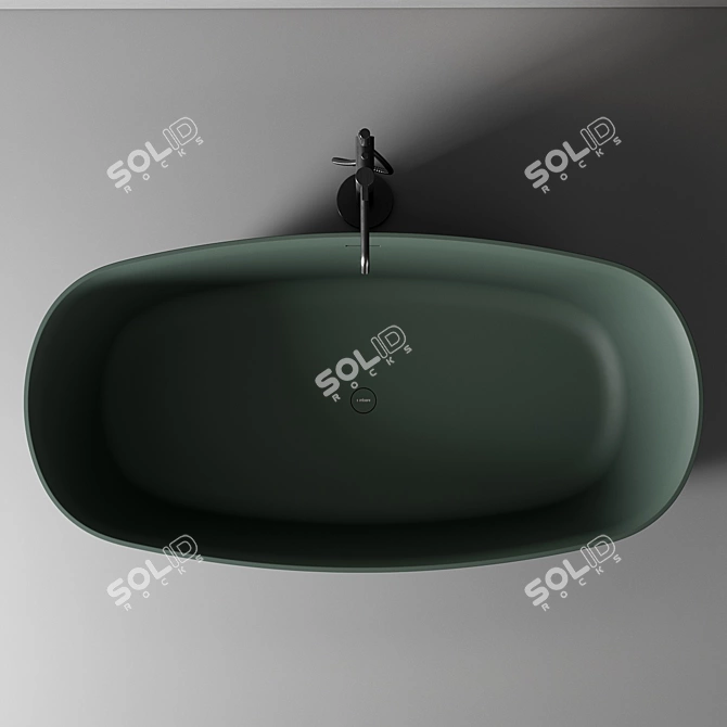  Inbani Vesta Freestanding Bathtub 3D model image 4