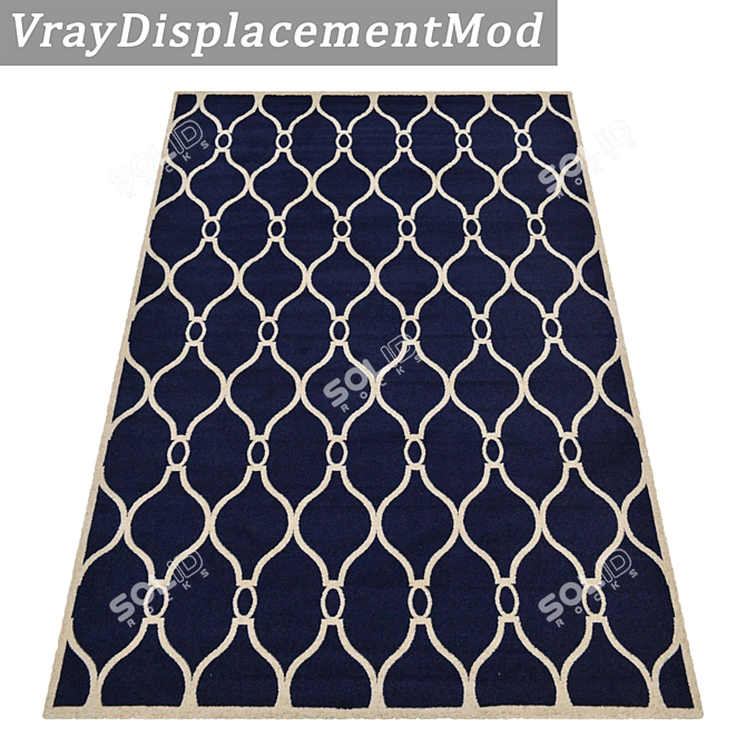 Title: Vintage Carpet Set - Classic Elegance 3D model image 3