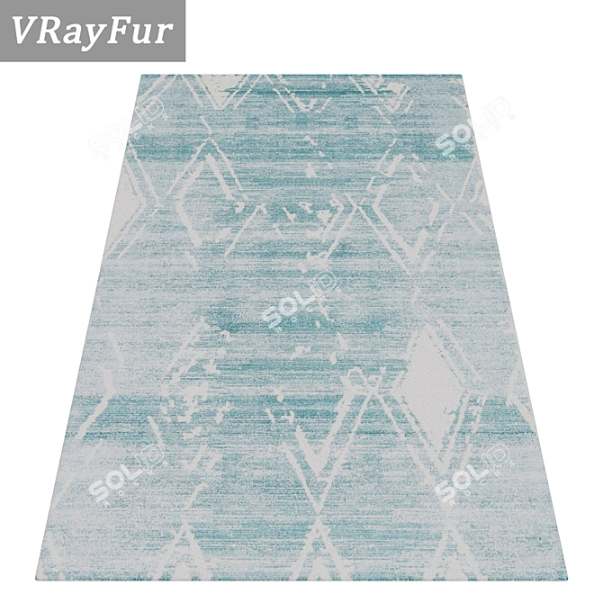 1962 Carpets Set: High-Quality Textures for Versatile Uses 3D model image 2