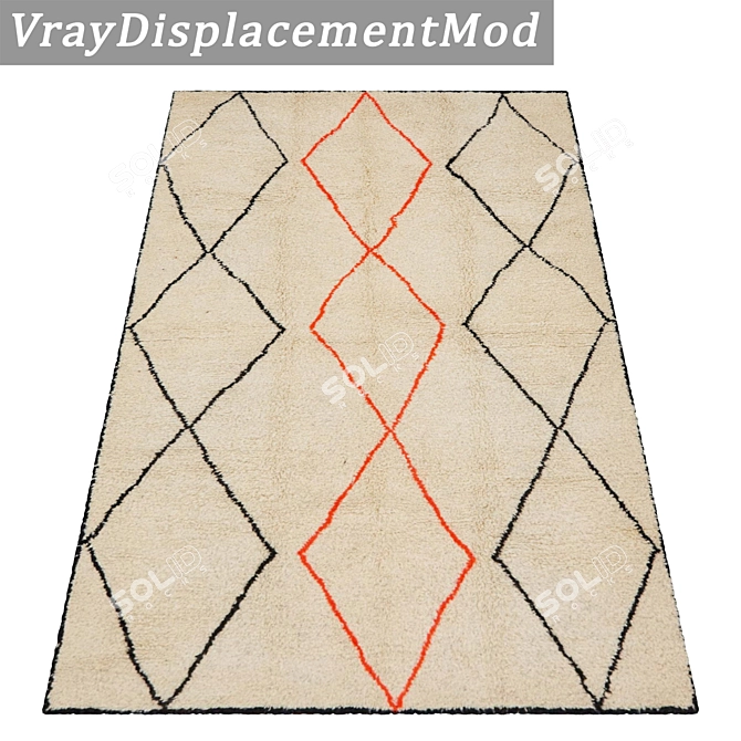 1962 Carpets Set: High-Quality Textures for Versatile Uses 3D model image 3