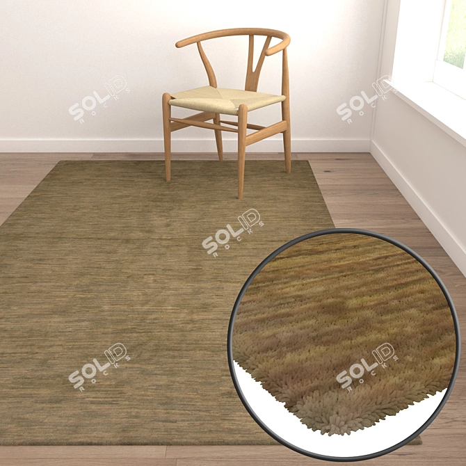 1963 Carpets Set - High Quality Textures & Multiple Variants 3D model image 5