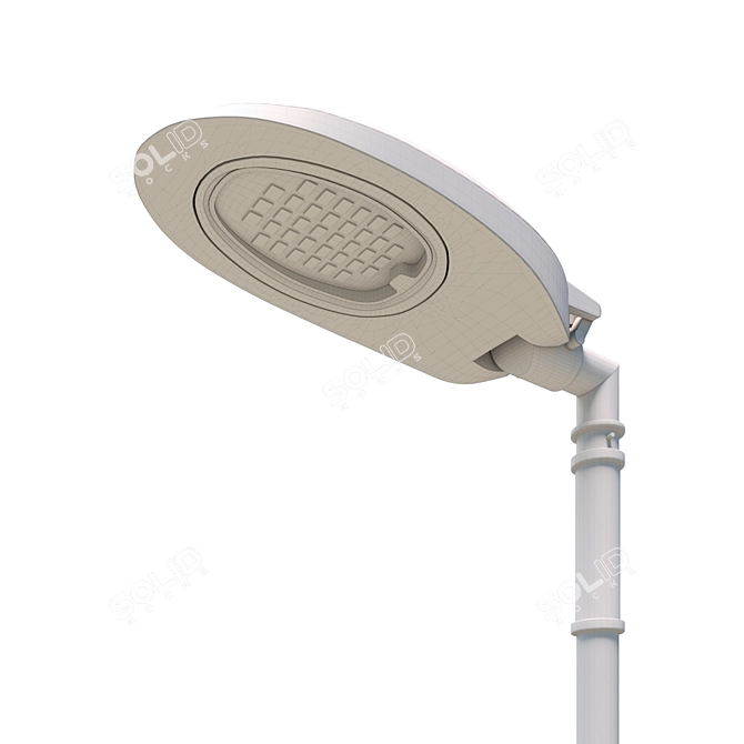 Alpina m Street Lamp - Elegant Outdoor Lighting 3D model image 5