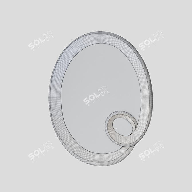 Garda 50SX-0354 Decorative Mirror 3D model image 3