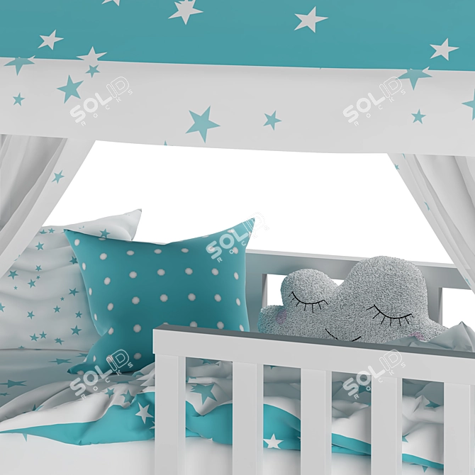 Dreamland Den Children's Bed 3D model image 3