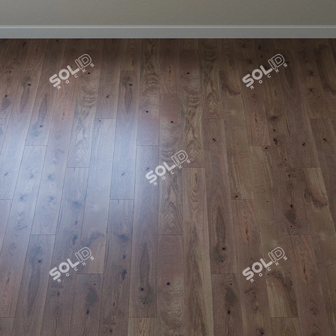 Olive Crostini Grande Oak Parquet 3D model image 2