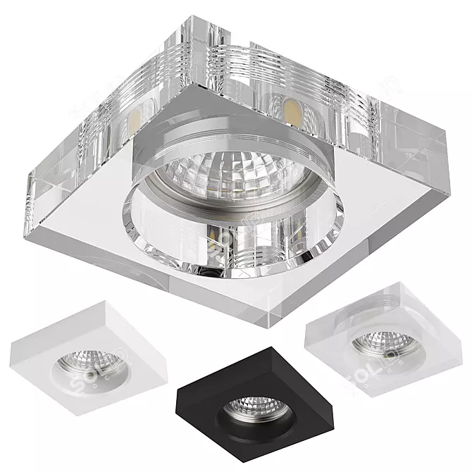 006 Lui Mini Lightstar: Versatile Recessed Spot Light 3D model image 2