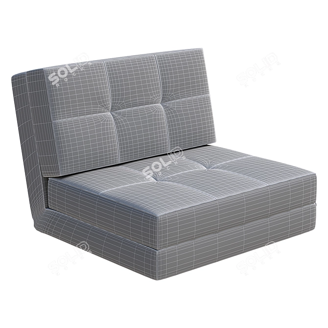 Colorful Transformable Peggy Sofa 3D model image 5