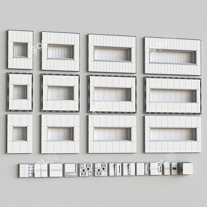 Legrand adorne: Versatile Modular Switch 3D model image 5