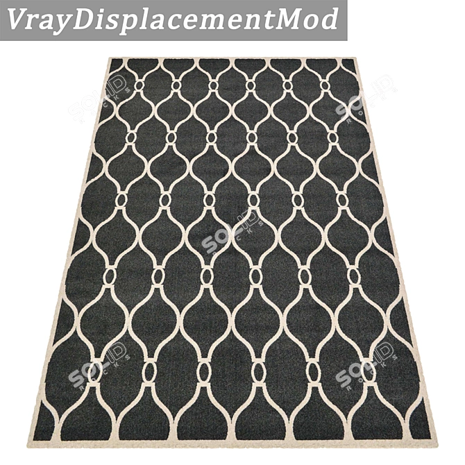 1964 Vintage Carpet Set 3D model image 3