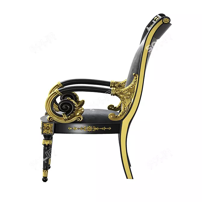 Modern 2015 Chair 3D model image 4