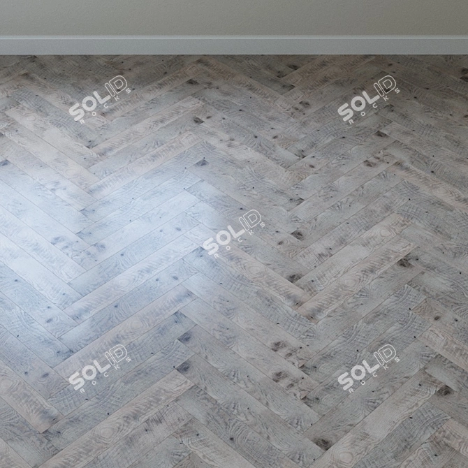 Aqua-Floor Locking PVC Tile 3D model image 4