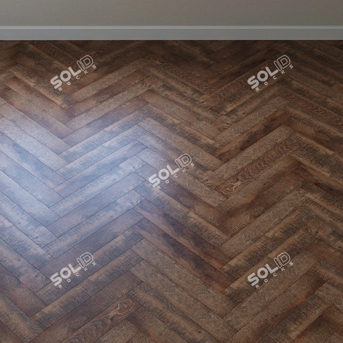 Aqua-Floor Lockable PVC Tile 3D model image 4