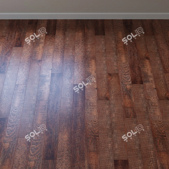 Aqua-Floor PVC Nano Locking Tile 3D model image 2