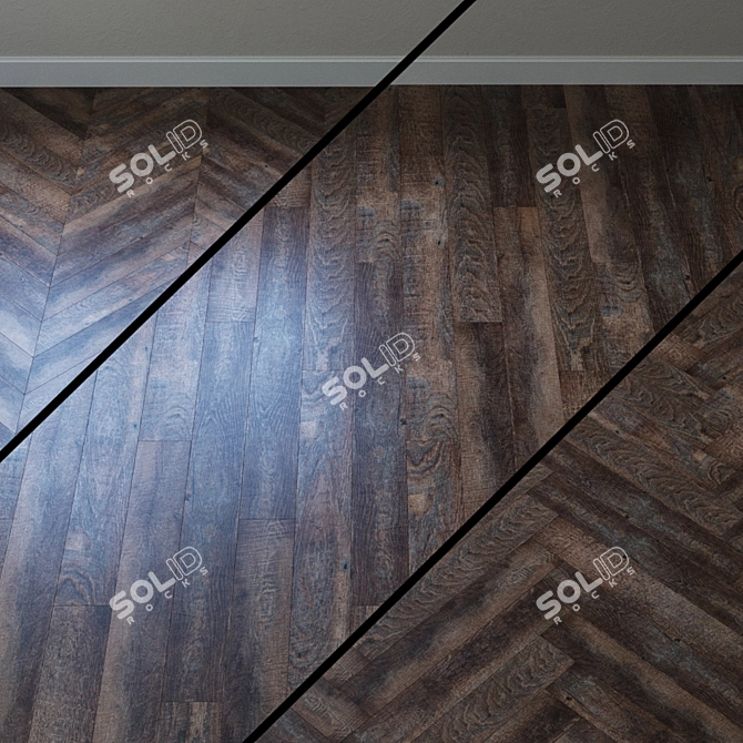 Nano Aqua-Floor PVC Tile 3D model image 1