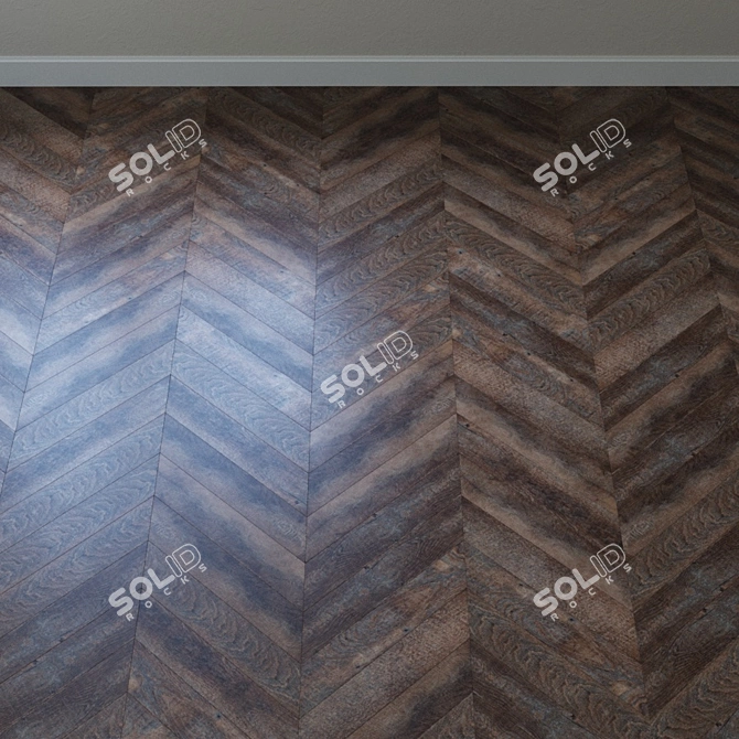 Nano Aqua-Floor PVC Tile 3D model image 2