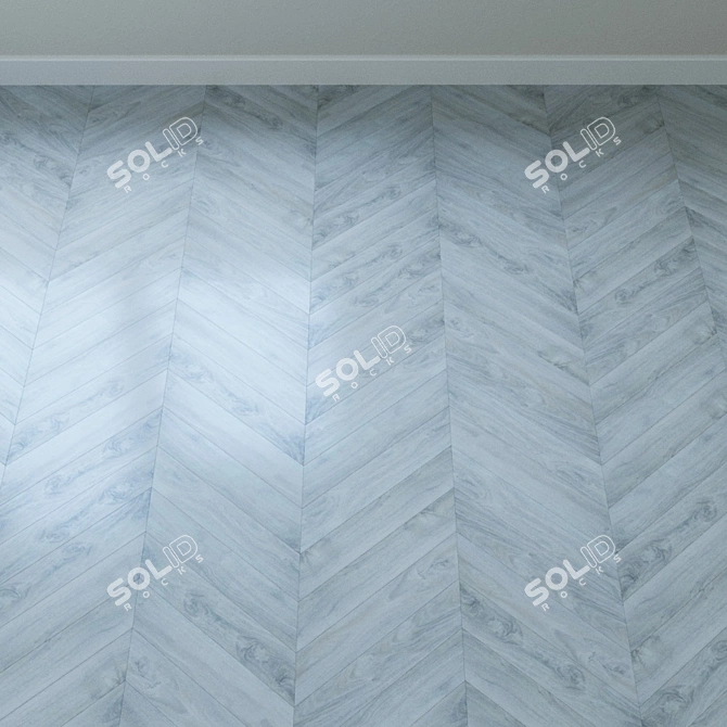 Castle Quartz PVC Tile: Aqua-Floor AF3505QV 3D model image 4