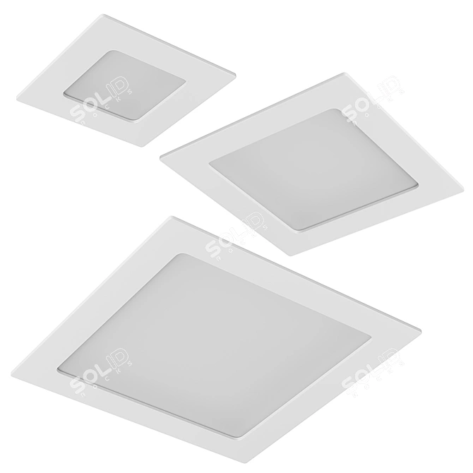 Zocco Lightstar LED Panel 3D model image 2