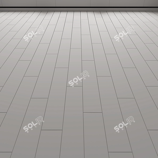 Elegance Oak Fog Parquet 3D model image 2