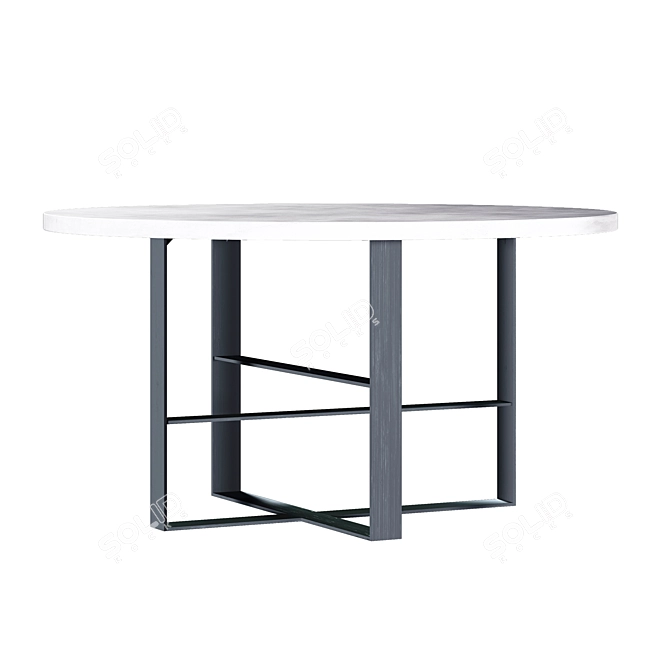 Frag Atelier 140cm Round Dining Table 3D model image 2