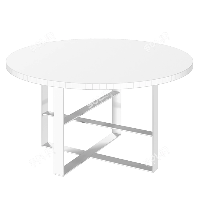 Frag Atelier 140cm Round Dining Table 3D model image 4