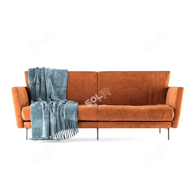 URBAN Sofa: Stylish Comfort by CTS SALOTTI 3D model image 5