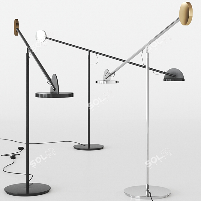 Marset Copérnica M: Stylish Spanish Table Lamp 3D model image 1