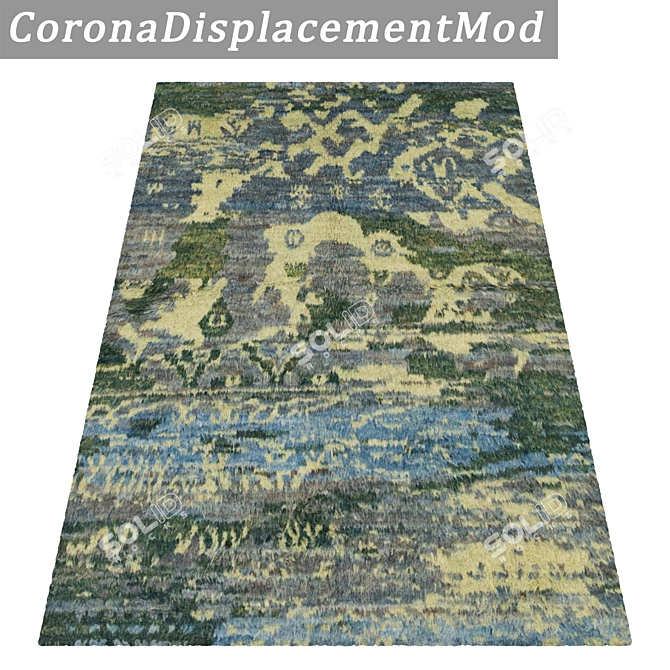 Luxury Carpets Set 3D model image 4