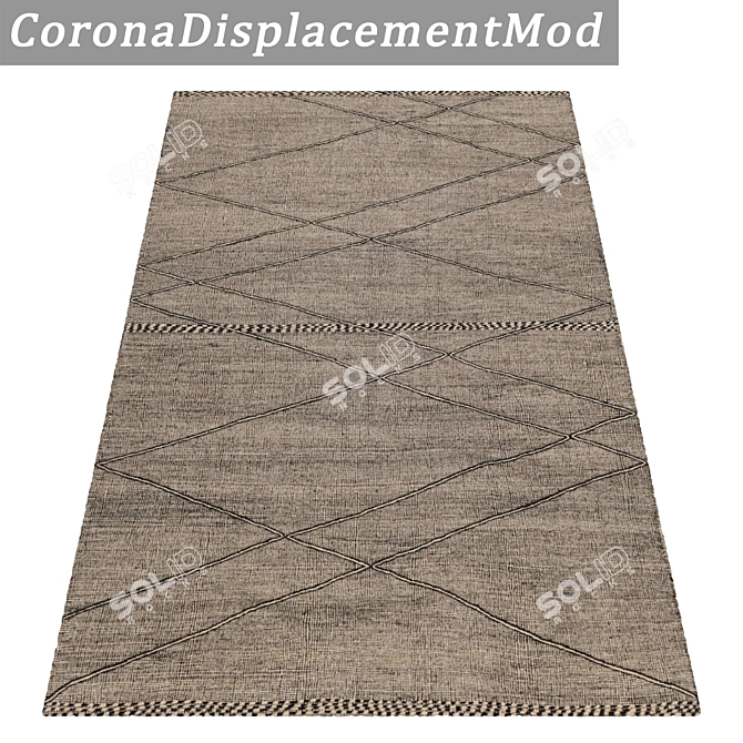 Premium 1972 Carpet Set 3D model image 5