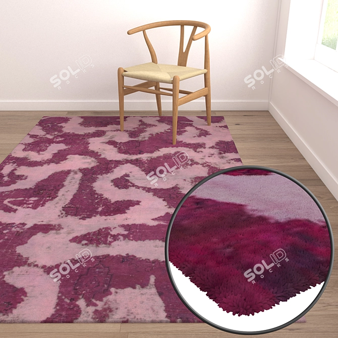 Versatile Carpet Set 1975 3D model image 5