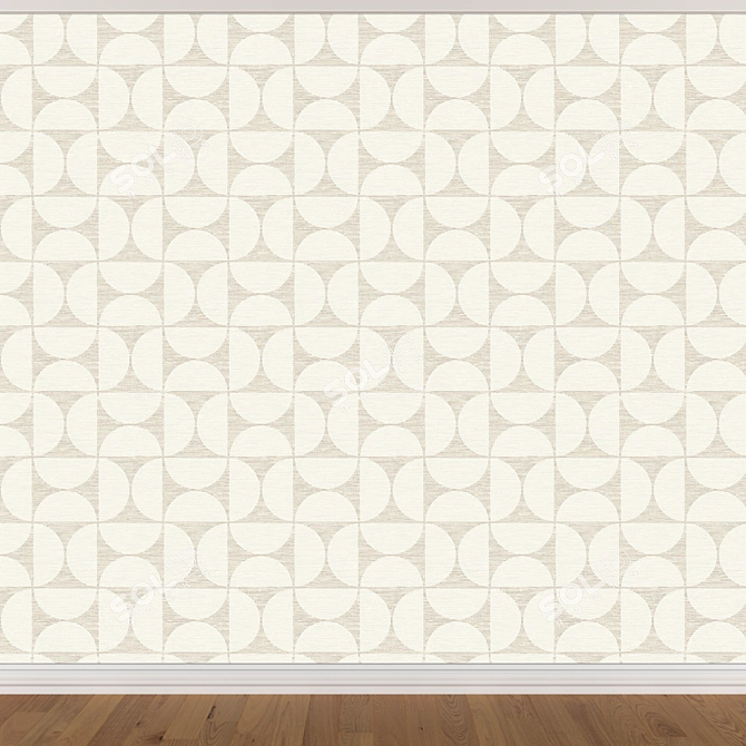 Seamless Wallpaper Set - 1539 3D model image 2