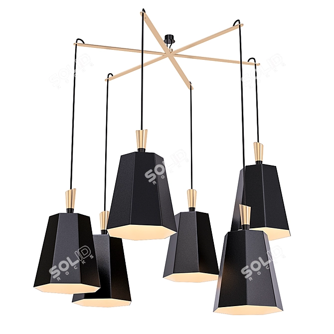 Modern Designheure LUXIOLE lu6lasmo 3D model image 1