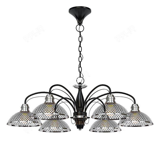 Elegant Lussole Lgo LSP: Mesmerizing Pendant Lighting 3D model image 1
