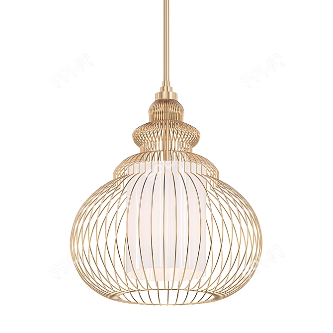 Globo Damian Pendant Light 3D model image 1