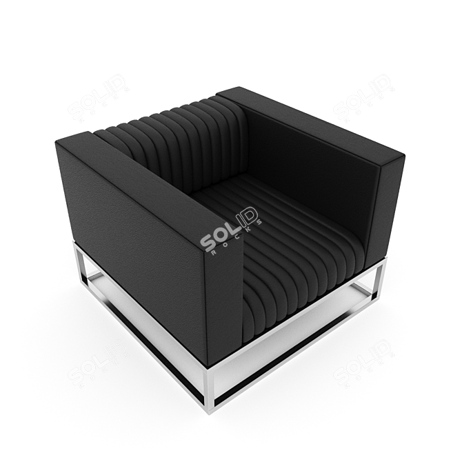 ELECTRA Office Armchair: Sleek, Stylish, Comfortable 3D model image 4